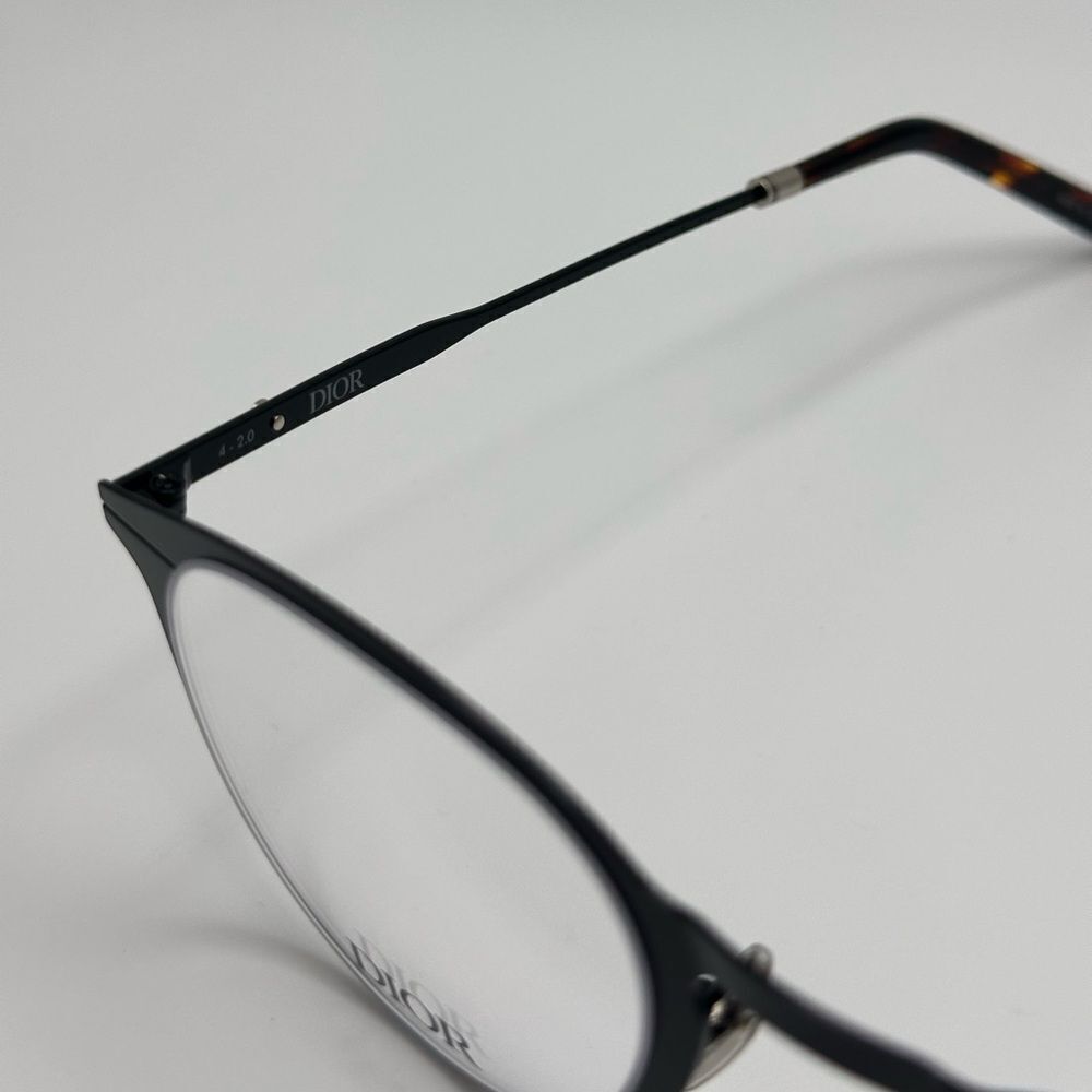 NEW Dior Eyeglasses Phantos DiorEssentialO RU 1100 DM50001U 097 Black Men - Picture 5 of 12